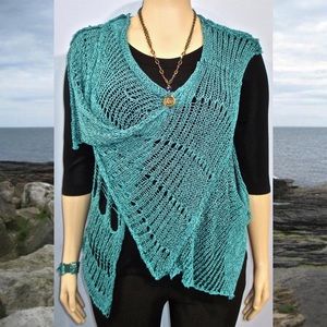 B & K Zuza Lace Prospect Overlay in Teal